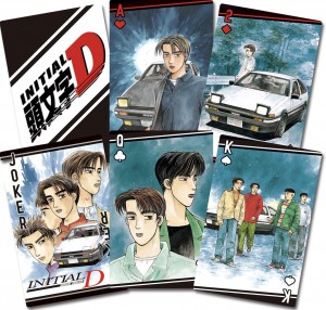 Initial D (Comic) - Manga  Art Version - Playing Cards