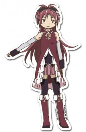 Puella Magi Madoka Magica - Kyouko Sd Die Cut - Sticker