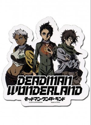 Deadman Wonderland - Ganta Igarashi, Nagi Kengamine, Karako Koshio  - Sticker