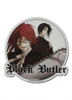 Black Butler - Grell Sutcliff And Sebastian Michaelis Die Cut - Sticker