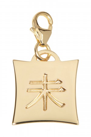 Japanese Star Sign Charm - Sheep 18KT Gold Plated