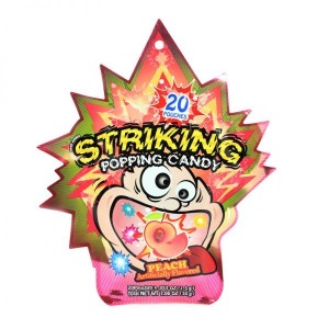 Striking Popping Candy Peach - 20 Poches 30g