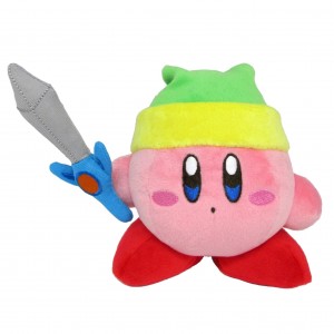 Kirby's Adventure: All Star Collection - Sword Kirby Plush 6"