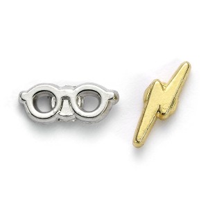 Harry Potter Lightning Bolt & Glasses Stud earrings