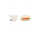 San-X Rilakkuma Plush Korilakkuma Bagel 6 Inches 9