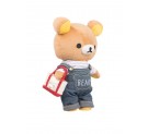 San-X Rilakkuma Plush Rilakkuma Bear Overalls - Going Out 15 Inches 3