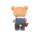 San-X Rilakkuma Plush Rilakkuma Bear Overalls - Going Out 15 Inches 5