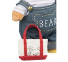 San-X Rilakkuma Plush Rilakkuma Bear Overalls - Going Out 15 Inches 6