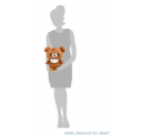 San-X Rilakkuma Plush Chairoikoguma Large 16 Inches 7
