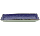 Seigaiha Blue Plate 23x11.5x2.5cm 2