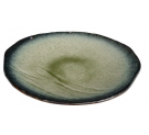 Yamasaku Organic Glassy Green Plate 28x3.5cm 1