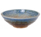 Minoyaki Reef Blue Ramen Bowl 24.6x8.6cm 1550ml