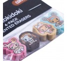 tokidoki Coffee Scented Mini Erasers Donutella 4pcs 3